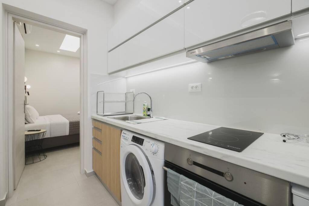 Peris 3 - Central Apt Near Old Town - Ac, Wifi ハニア エクステリア 写真